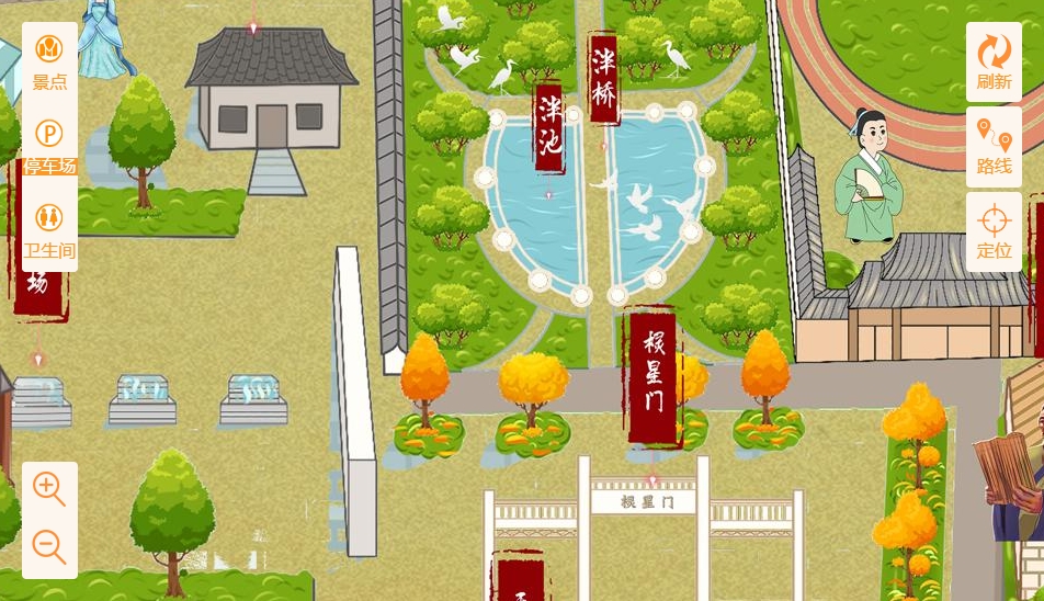 大通手绘地图景区语音讲解导览系统：智慧景区建设的基石